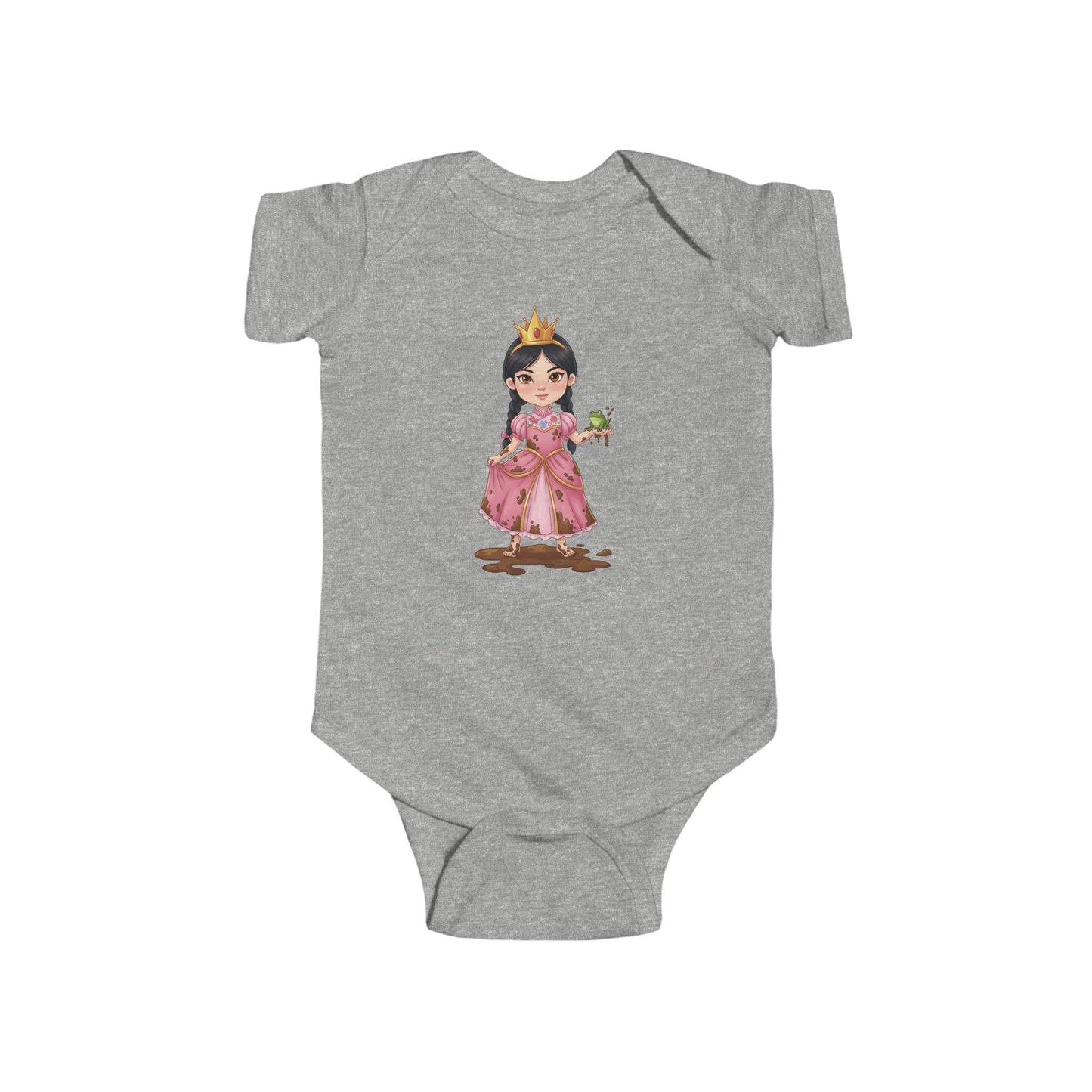 Cute Princess Bodysuit for Infants, Baby Shower Gift, Toddler Apparel, Newborn Clothing, Birthday Outfit, Funny Baby Onesie