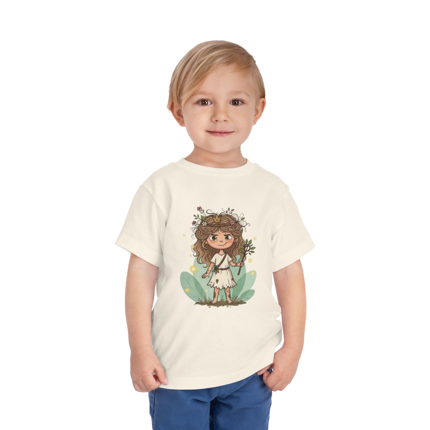 Whimsical Floral Toddler Tee, Cute Kids T-Shirt, Nature Inspired Apparel, Toddler Gift, Spring Outfit, Birthday Gift