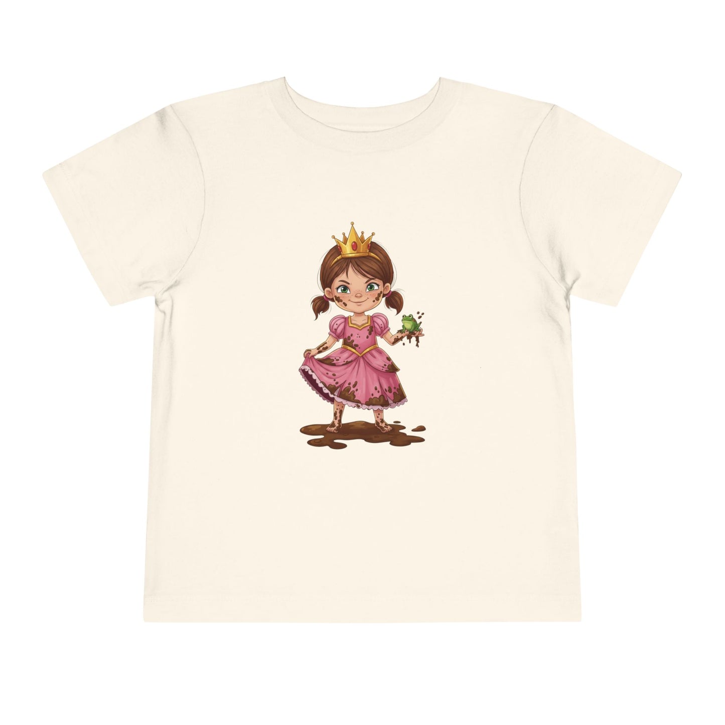 Toddler Princess Tee - Fun Short Sleeve T-Shirt for Kids, Birthday Gift, Playtime Apparel, Princess Party, Cute Toddler Wear