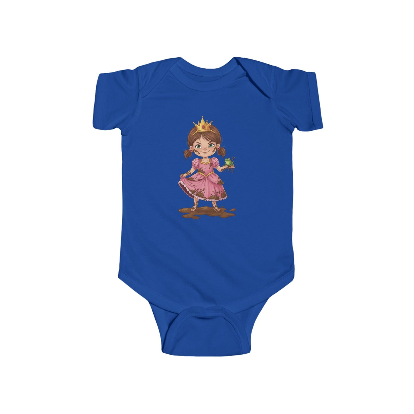Whimsical Princess Bodysuit for Infants, Baby Shower Gift, Toddler Outfit, Cute Baby Clothing, Dress Up Play
