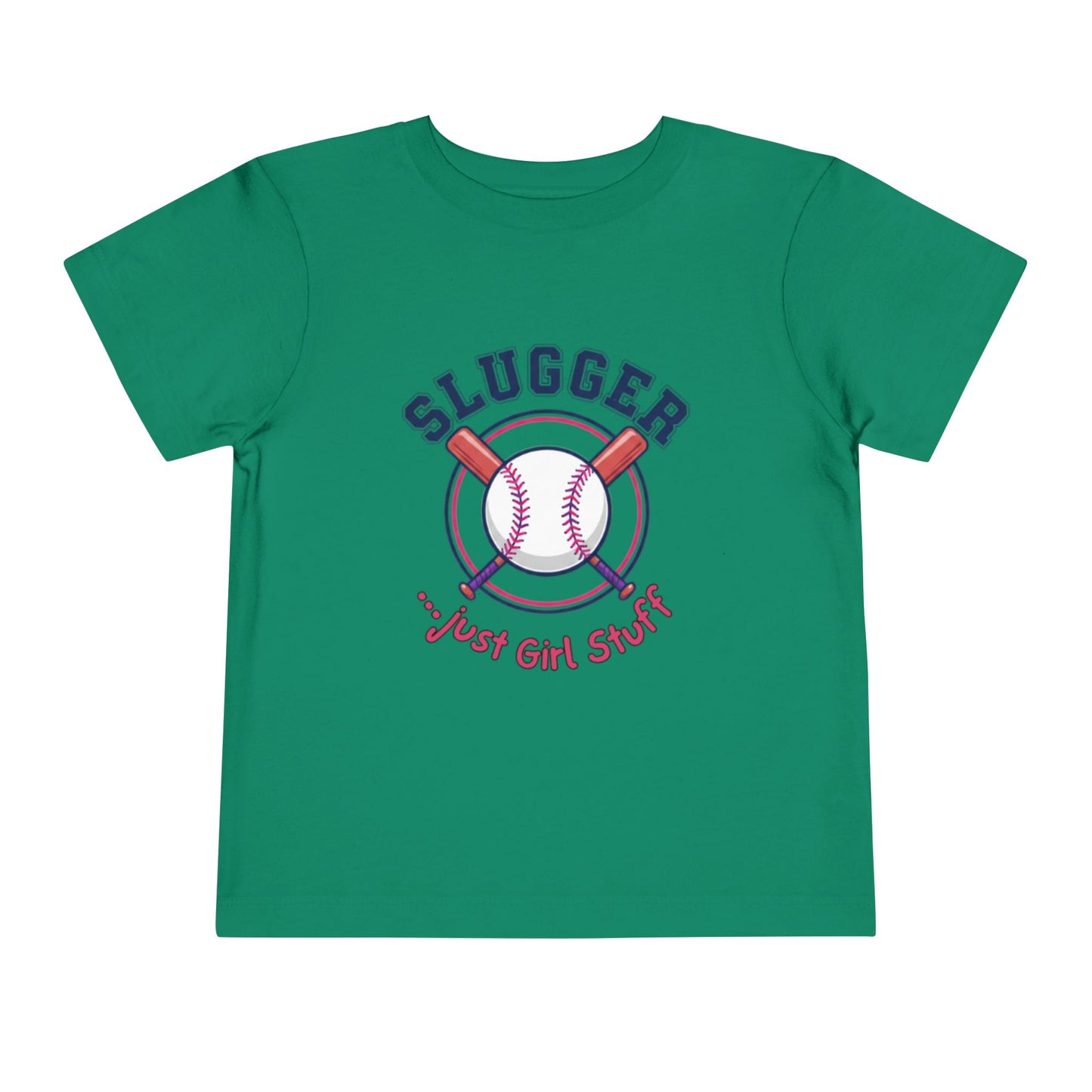 Baseball Slugger Toddler Tee, Kids Sports Shirt, Short Sleeve T-Shirt, Cute Toddler Clothes, Playful Gift for Little Athletes
