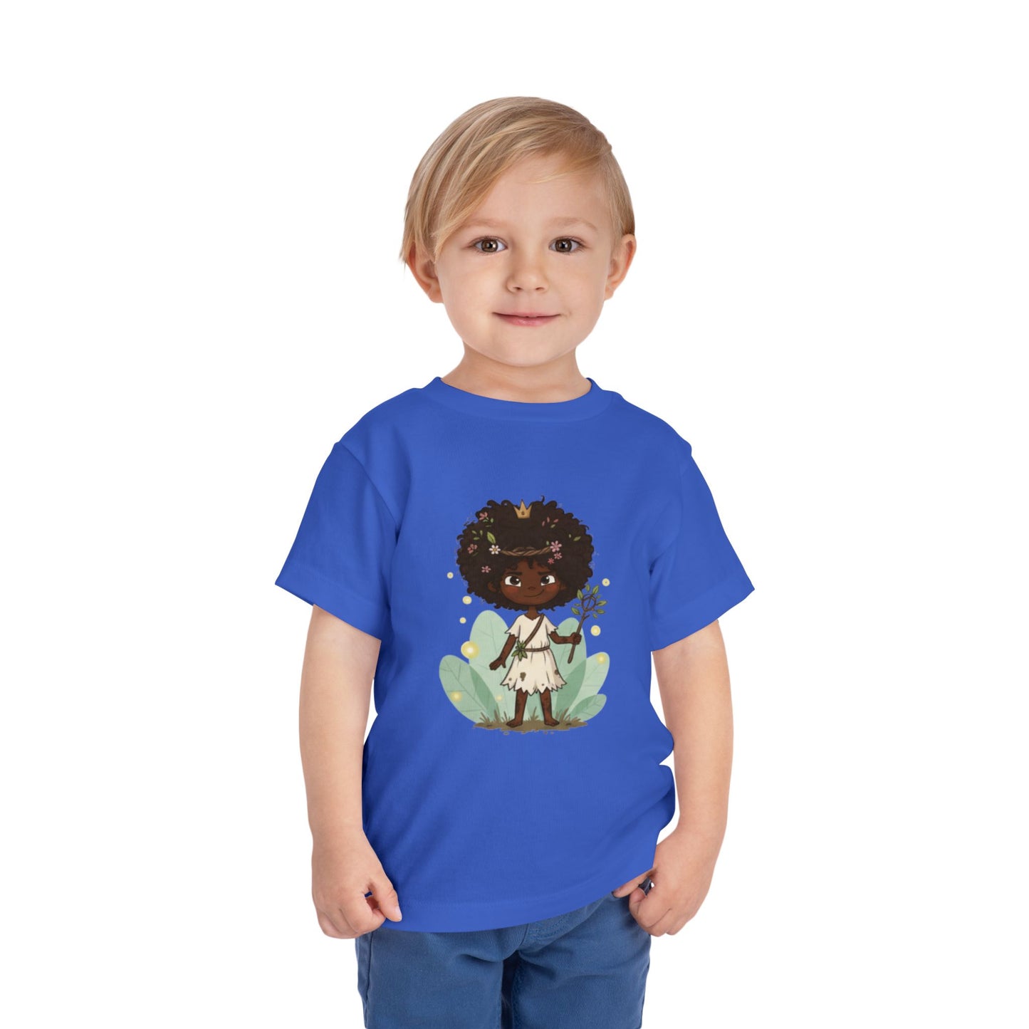 Toddler Nature Lover Tee, Kids Graphic T-Shirt, Cute Floral Toddler Tee, Birthday Gift, Playful Toddler Apparel, Eco-Friendly Kidswear