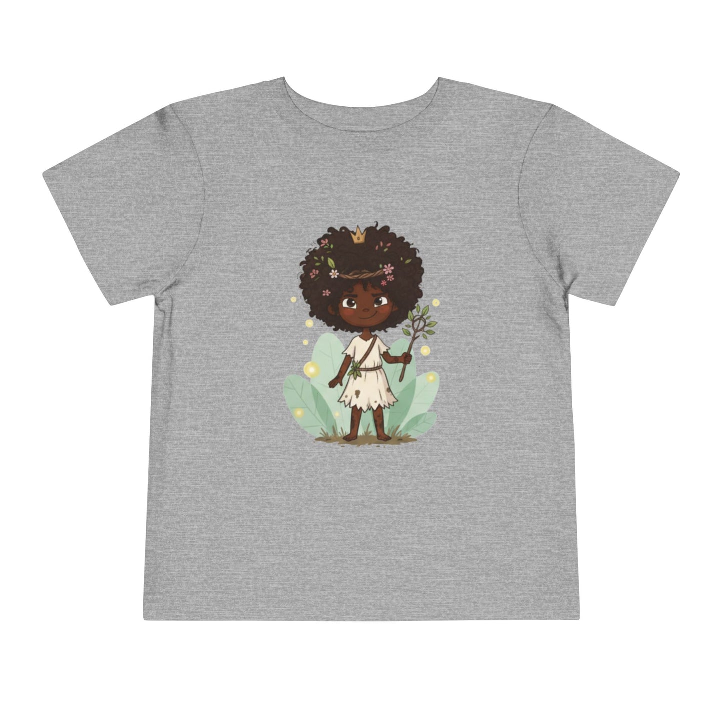 Toddler Nature Lover Tee, Kids Graphic T-Shirt, Cute Floral Toddler Tee, Birthday Gift, Playful Toddler Apparel, Eco-Friendly Kidswear