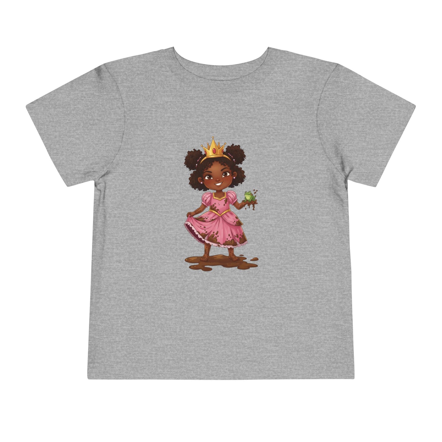 Toddler Princess Tee, Cute Kids Shirt, Playful Short Sleeve Top, Birthday Gift, Toddler Fashion, Summer Outfit