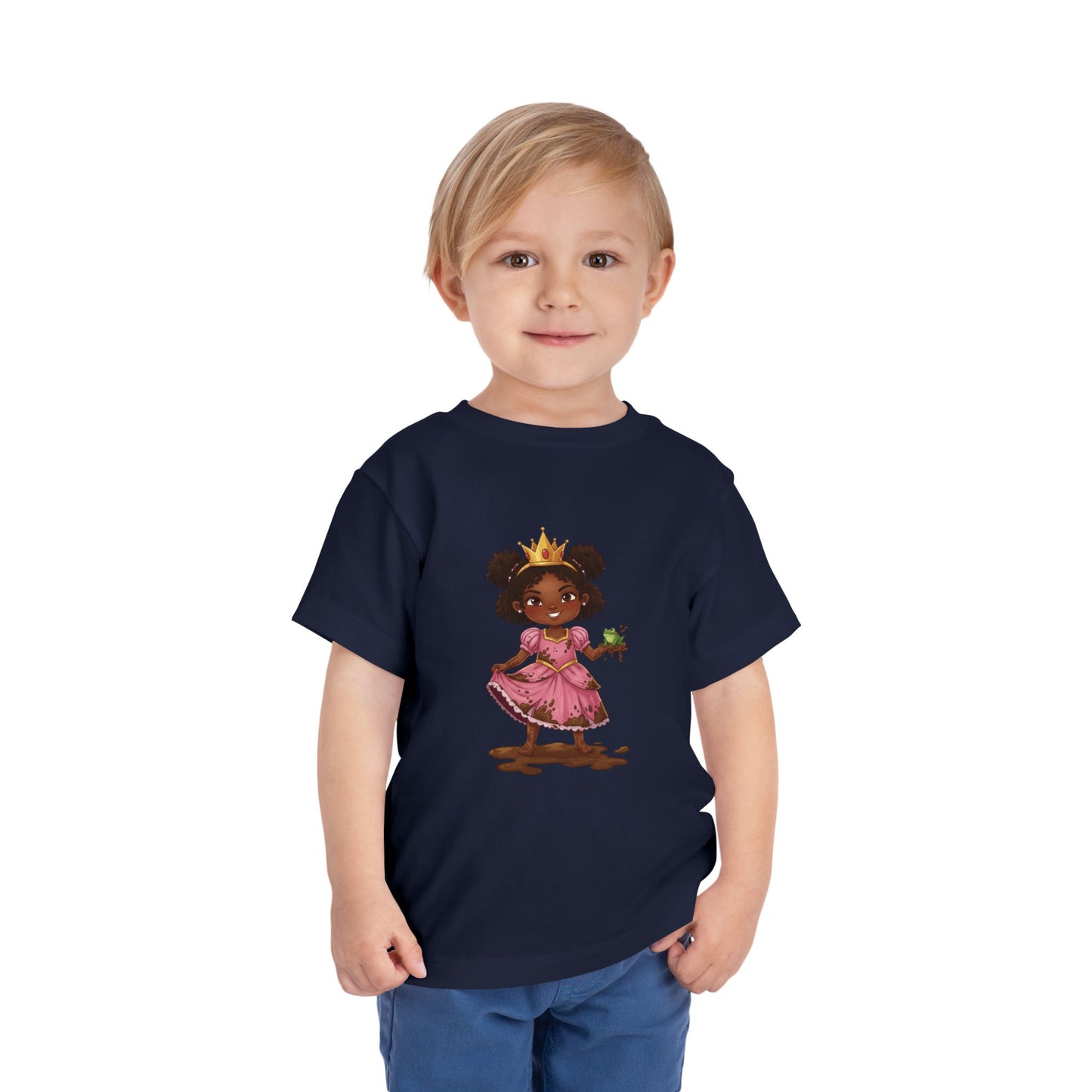 Toddler Princess Tee, Cute Kids Shirt, Playful Short Sleeve Top, Birthday Gift, Toddler Fashion, Summer Outfit