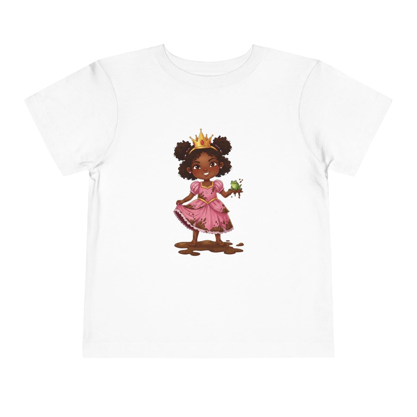 Toddler Princess Tee, Cute Kids Shirt, Playful Short Sleeve Top, Birthday Gift, Toddler Fashion, Summer Outfit