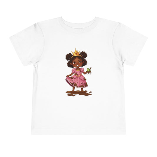 Toddler Princess Tee, Cute Kids Shirt, Playful Short Sleeve Top, Birthday Gift, Toddler Fashion, Summer Outfit