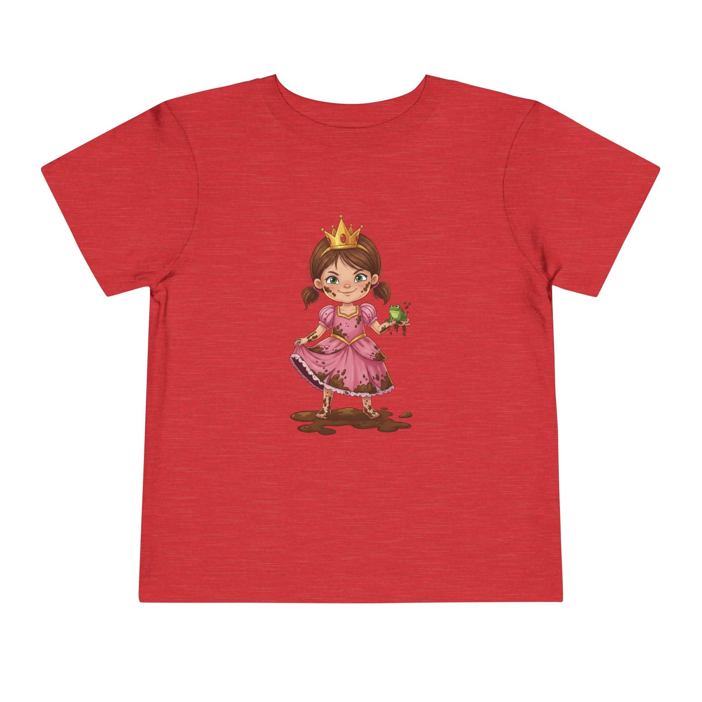 Toddler Princess Tee - Fun Short Sleeve T-Shirt for Kids, Birthday Gift, Playtime Apparel, Princess Party, Cute Toddler Wear