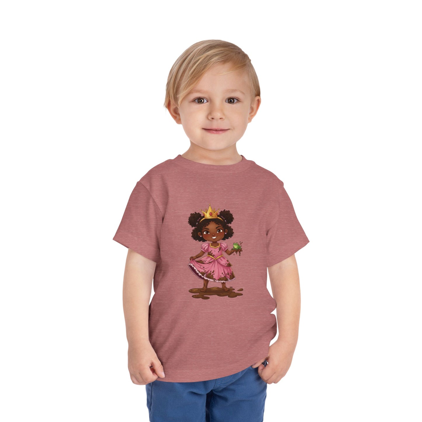 Toddler Princess Tee, Cute Kids Shirt, Playful Short Sleeve Top, Birthday Gift, Toddler Fashion, Summer Outfit